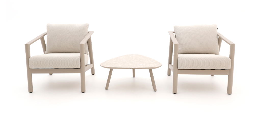 Loungeset Rana Beige 3-delig