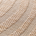 Naturalis karpet leaf sand - Ø200 cm