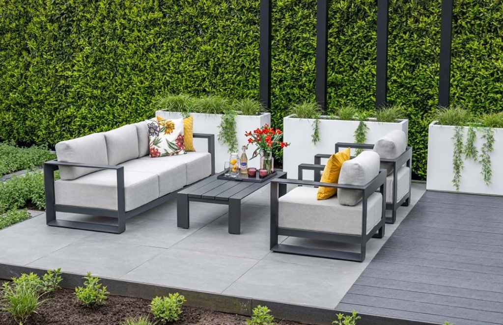 Levanto Lounge fauteuil carbon black