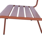 Tuinbank Max metaal 120cm Roestbruin