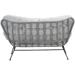 Loungebank Libelle grey 2-zits