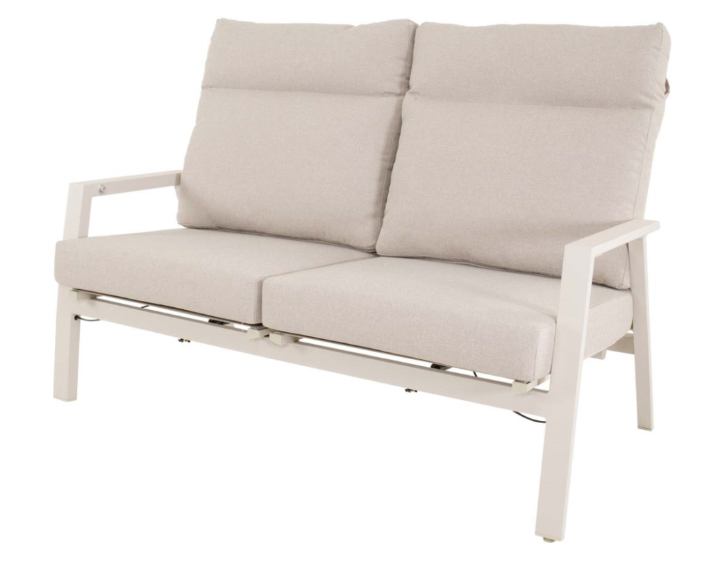 Loungebank Ohio crema 2-zits