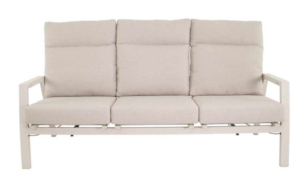 Loungebank Ohio crema 3-pers