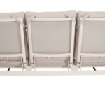 Loungebank Ohio crema 3-pers