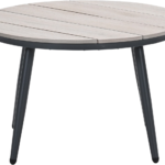 Loungetafel Margriet antraciet - Ø70x45 cm