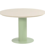 Dining tafel Girona Soft green - Ø120 cm