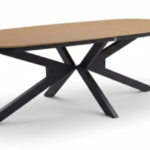 Dining tafel Texas Sand/antraciet - 250x120x76 cm