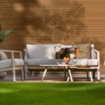 Stoel-bank loungeset Rana Beige 5-dlg