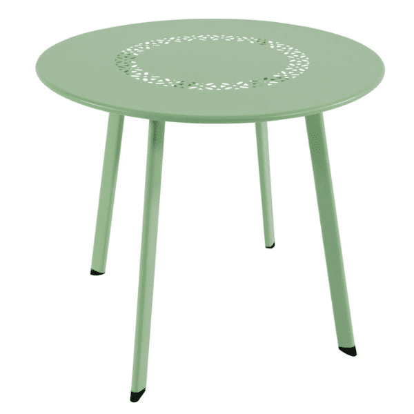 Bijzettafeltje Dali groen- ø40x35 cm