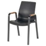 Dining stoel Flow Teaklook arms Xerix
