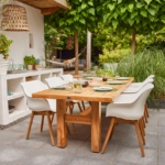 Dining stoel Sophie Teak Beige