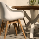 Dining stoel Sophie Teak Beige