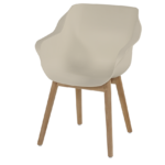Dining stoel Sophie Teak Beige