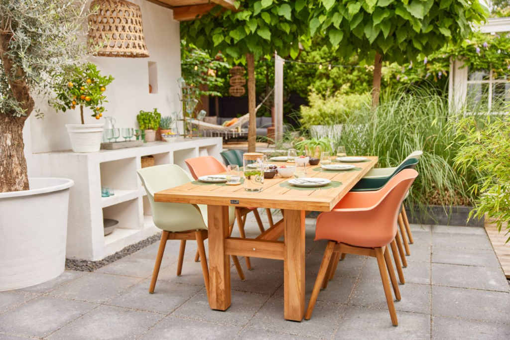 Dining stoel Sophie Teak Italian Terra