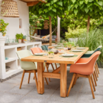 Dining stoel Sophie Teak Italian Terra