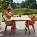 Dining stoel Sophie Teak Italian Terra