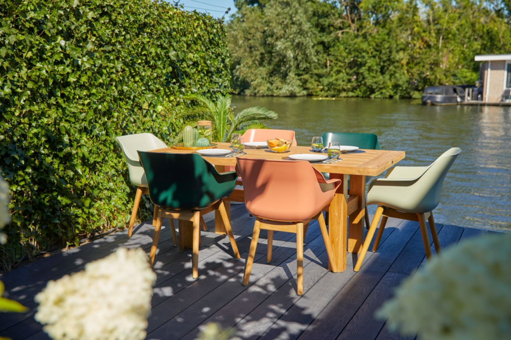 Dining stoel Sophie Teak Italian Terra