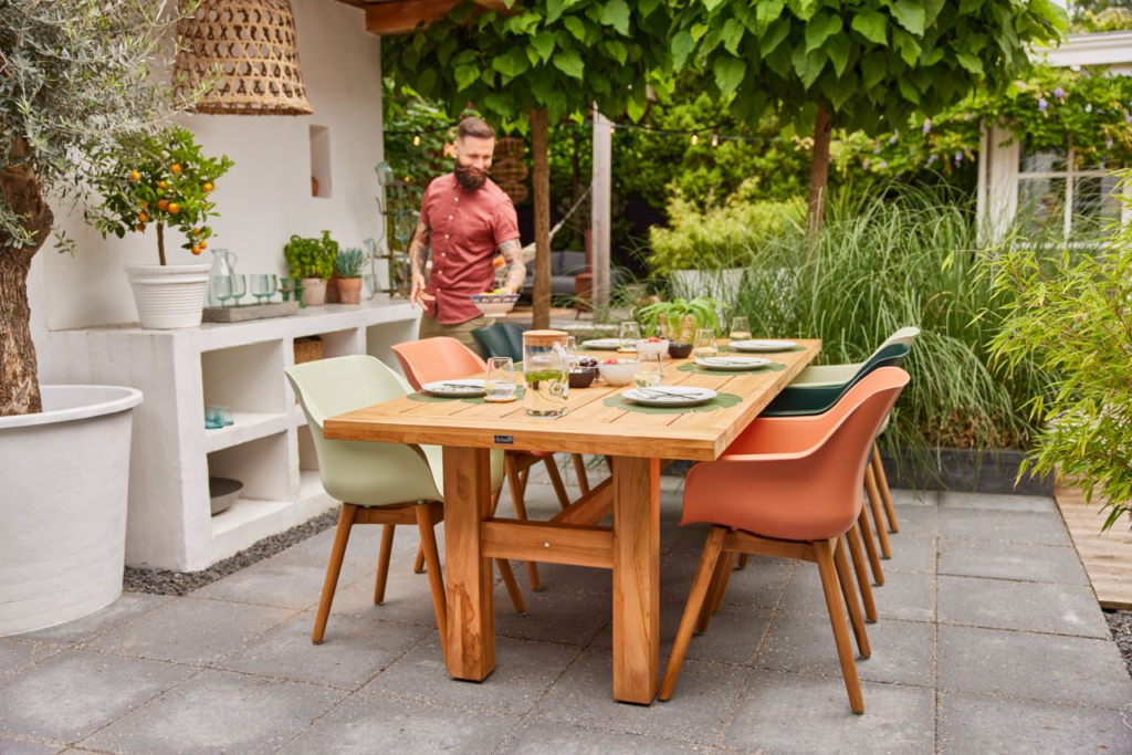Dining stoel Sophie Teak Italian Terra