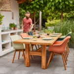 Dining stoel Sophie Teak Italian Terra