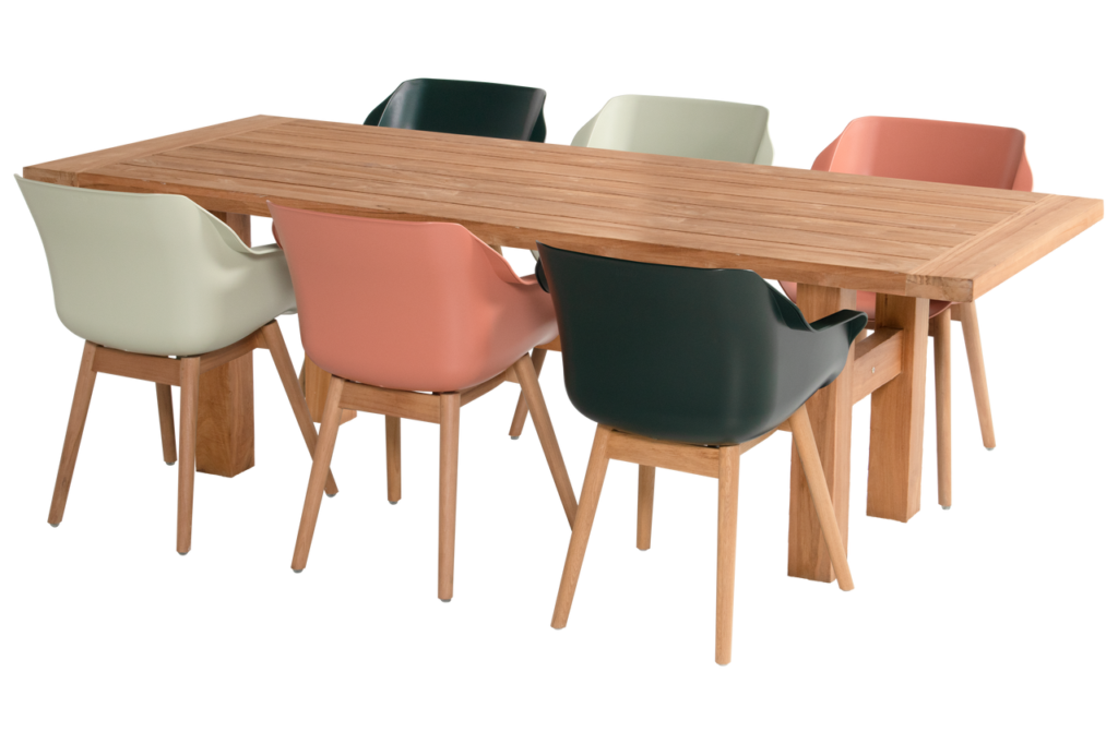 Dining stoel Sophie Teak Italian Terra