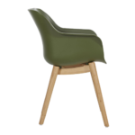 Dining stoel Sophie Teak Moss Green