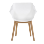Dining stoel Sophie Teak Royal White