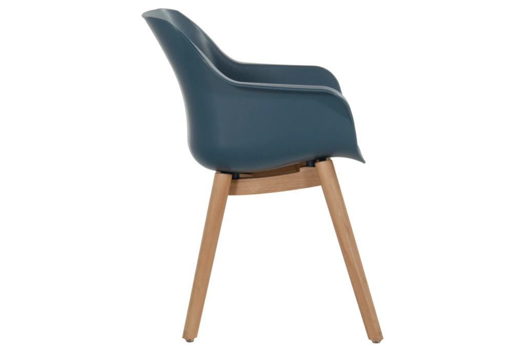 Dining stoel Sophie Teak Steel Blue