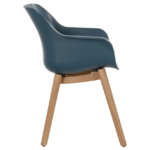 Dining stoel Sophie Teak Steel Blue
