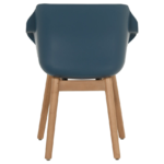 Dining stoel Sophie Teak Steel Blue