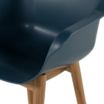 Dining stoel Sophie Teak Steel Blue
