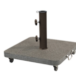 Parasolvoet op wielen - 40kg